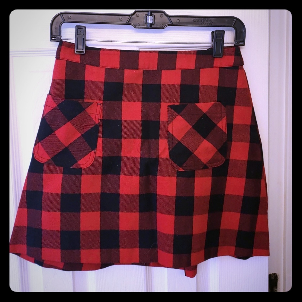 Plaid Skirt